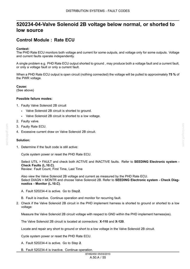 New Holland P2070 Precision Air Hoe Drill Service Repair Workshop Manual PDF | Instant PDF Download image 6