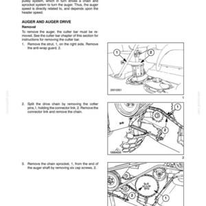 New Holland 2355, 2358 Disc Auger Header Service Repair Workshop Manual PDF | Instant PDF Download image 8