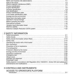Steyr 4100, 4110, 4120 MULTI Stage IV Tractor Operator Owners Operation Manual | Instant PDF Download image 3