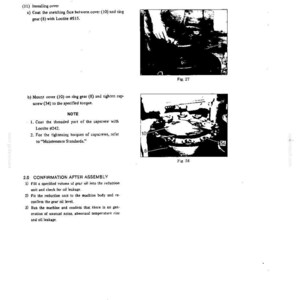 Manual de servicio y reparación para la excavadora hidráulica Kobelco K909 II / Descarga instantánea en PDF imagen 11