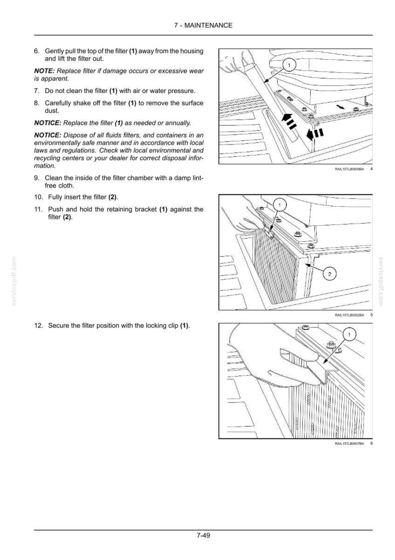 New Holland B90b, B100b, B110b, B115b LR TC Tier 3 Tractor Operator Owners Operation Manual | Instant PDF Download image 8