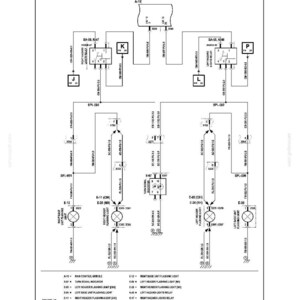 May include: Diagram of an electrical system, labeled "SECTION 55 - ELECTRICAL SYSTEMS - CHAPTER 4". The diagram includes various components, wiring, and text labels such as "LIGHTS - HAZARD" and "MAIN CONTROL MODULE".