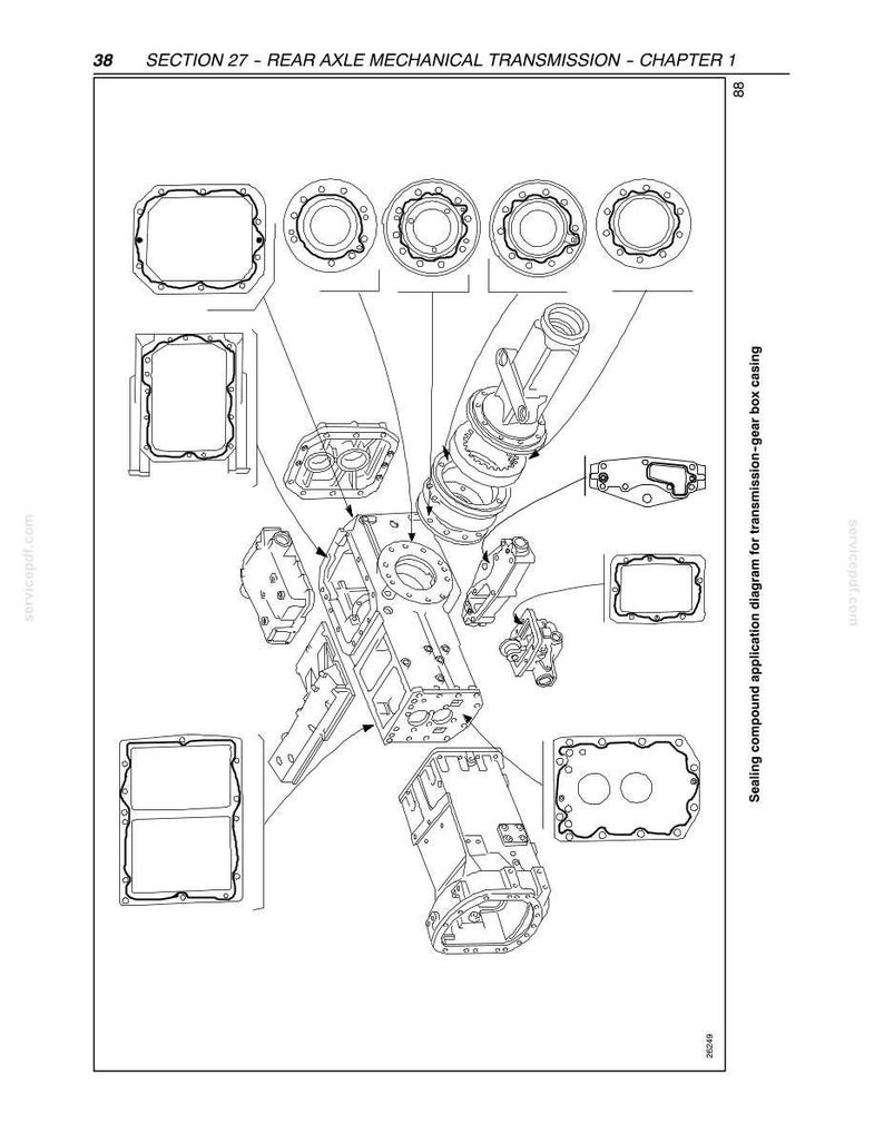 New Holland Tl80a, TL90A, TL100A Tractor Service Repair Workshop Manual | Instant PDF Download image 5