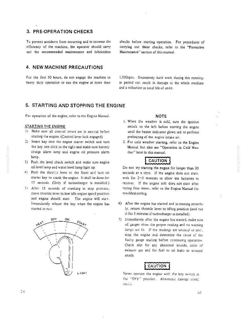 Kobelco K912A, K912ALC Hydraulic Excavator Operator Owners Operation Manual | Instant PDF Download image 6