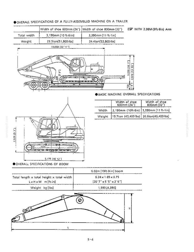 Kobelco SK220LC III Hydraulic Excavator Operator Owners Operation Manual | Instant PDF Download imagen 9