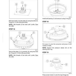 Manual de servicio y reparación para la cargadora de ruedas New Holland W190C Tier 2 / Descarga instantánea en PDF imagen 8