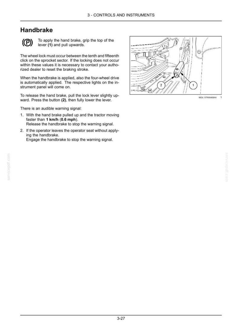 Steyr 4075, 4085, 4095, 4105, 4115 Kompakt Ecotech Tractor Operator Owners Operation Manual | Instant PDF Download image 2