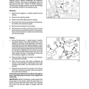 New Holland T1010, T1030, T1110 Tractor Service Repair Workshop Manual | Instant Pdf Download image 9