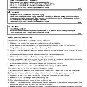 New Holland D180C Stage IIIB Crawler Dozer Operator Owners Operation Manual Manual | Instant PDF Download image 6
