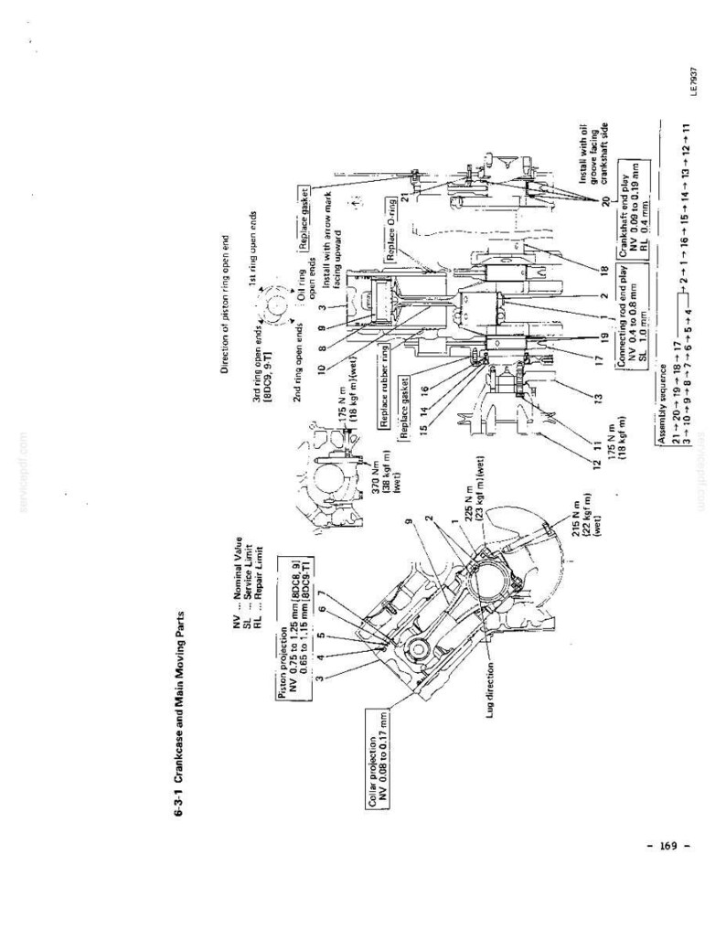 Mitsubishi 8dc8, 8DC9 DC Diesel Engine Service Repair Workshop Manual | Instant PDF Download image 7