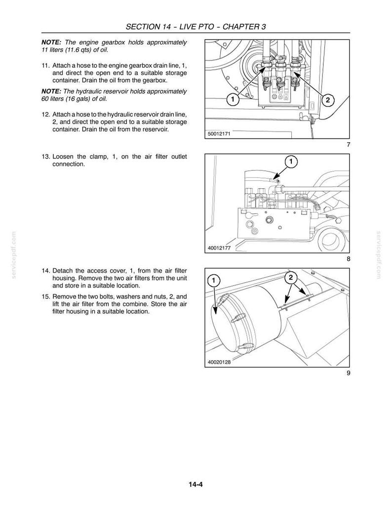 New Holland Cr920, Cr940, CR960, CR970 Combine Harvester Service Repair Workshop Manual | Instant PDF Download image 4