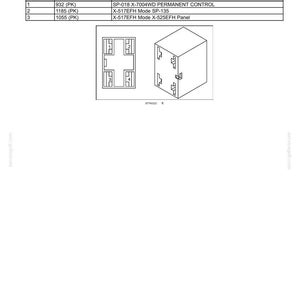 May include: Diagram of a connector labeled "CONNECTOR X-517 - EFH Mode" with a table listing pin and wire numbers, and circuit references. Includes a 3D illustration of the connector and a 2D schematic. Text at the top reads "Electrical systems - Harnesses and connectors."