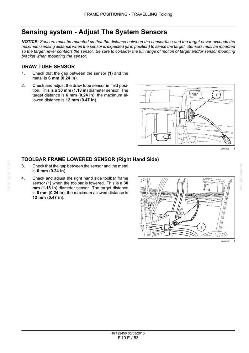 New Holland P2070 Precision Air Hoe Drill Service Repair Workshop Manual PDF | Instant PDF Download image 10