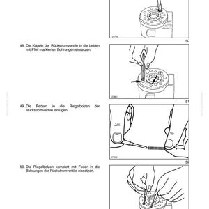 Steyr Kompakt 4055 S, Kompakt 4065 S Traktoren Wartungshandbuch Reparatur Werkstatthandbuch / Descargar PDF imagen 5