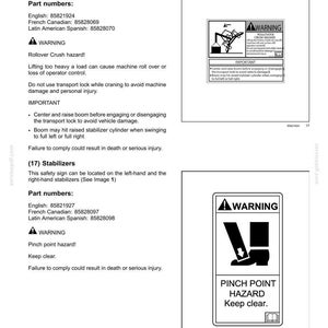 Manual de operación y mantenimiento del tractor New Holland B95c, B95c Tc, B110C Tier 4B (final) / Descarga instantánea en PDF imagen 4