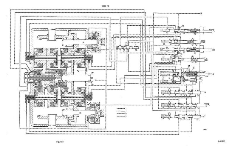 Puede incluir: Diagrama t&eacute;cnico detallado en blanco y negro con componentes mec&aacute;nicos interconectados y l&iacute;neas, probablemente ilustrando el funcionamiento interno de una m&aacute;quina. La imagen es un esquema en blanco y negro, con etiquetas y un n&uacute;mero de figura.