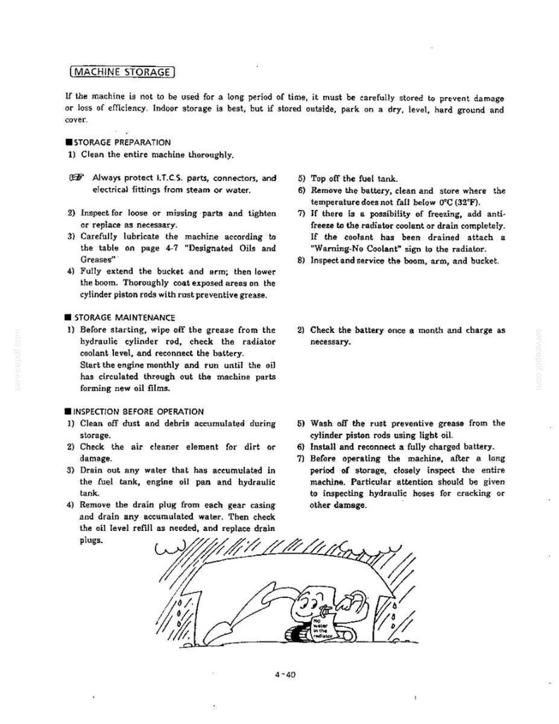 Kobelco Sk300 Iii, SK300LC III Hydraulic Excavator Operator Owners Operation Manual | Instant PDF Download image 9