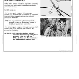 New Holland 420FI, 440FI Rotary Harvesting Header Service Repair Workshop Manual | Instant PDF Download image 4