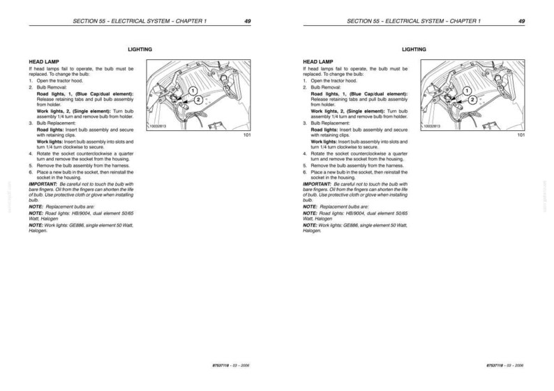 New Holland Tc 31, TC 35DA Series Tractor Service Repair Workshop Manual | Instant PDF Download image 9