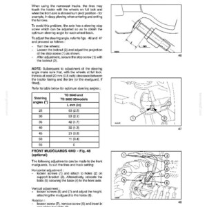 New Holland Td5010, Td5020, Td5030, TD5040, TD5050 Tractor Operator Owners Operation Manual | Instant PDF Download image 7