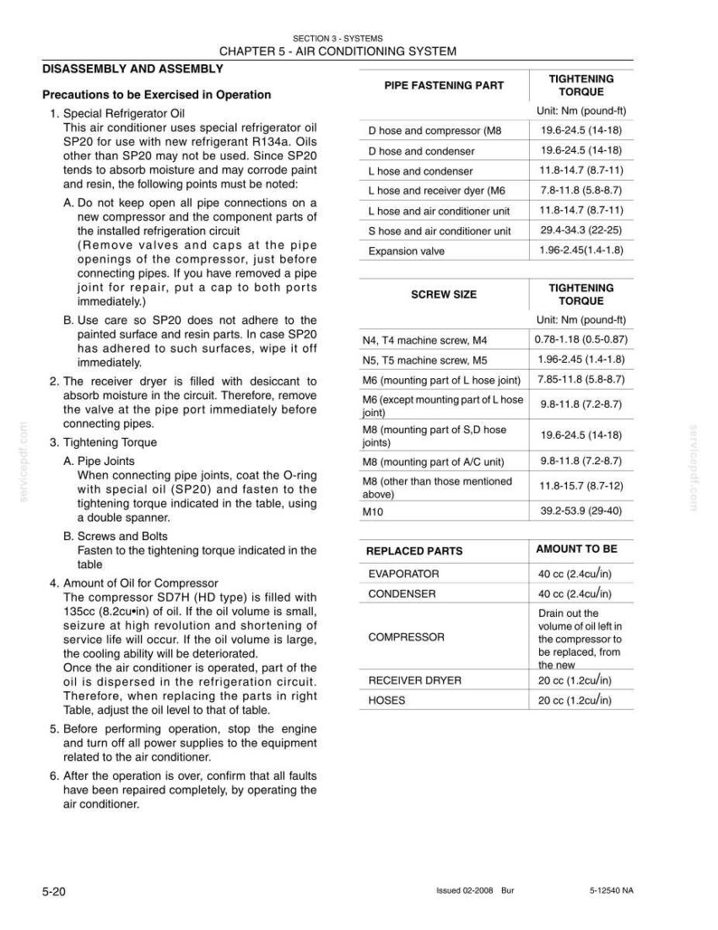 Kobelco 215SR Acera Tier 3 Crawler Excavator Service Repair Workshop Manual | Instant PDF Download image 7