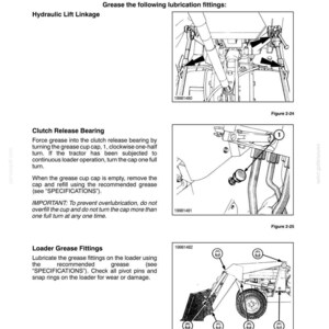 New Holland 345d, 445D, 545D Tractor Loader Backhoe Operator Owners Operation Manual | Instant PDF Download image 8