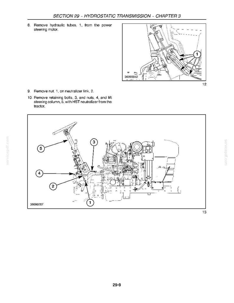 New Holland T1530 Tractor Service Repair Workshop Manual | Instant PDF Download image 7