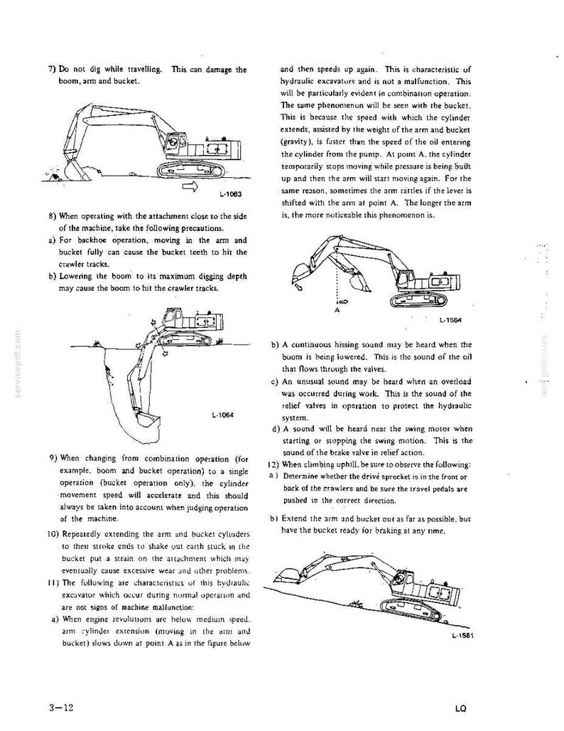Kobelco K916-Ii, K916LC-II Hydraulic Excavator Operator Owners Operation Manual | Instant PDF Download image 6