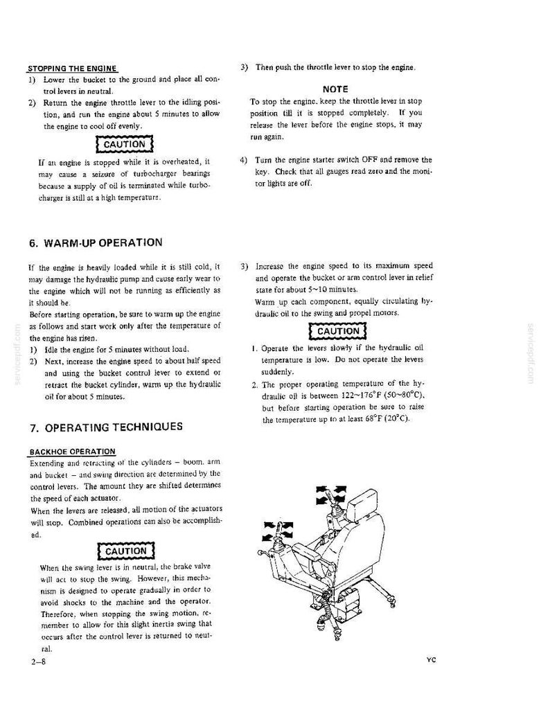 Kobelco MD300LC Hydraulic Excavator Operator Owners Operation Manual | Instant PDF Download image 4