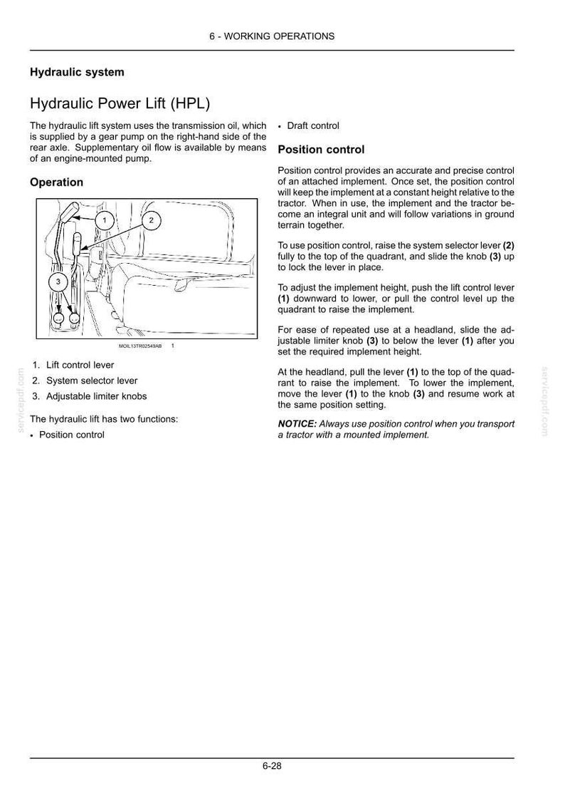 New Holland Ts6.110, Ts6.120, Ts6.130, Ts6.140 HC Tier 4B (slutgiltig) Traktorförarens bruksanvisning | Direkt PDF-nedladdning bild 7