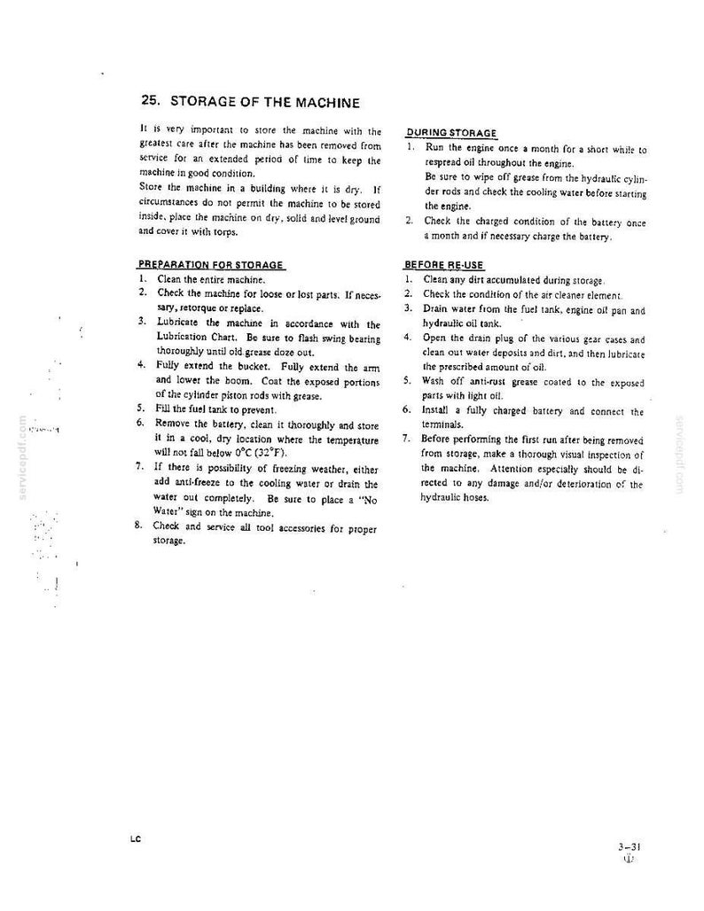 Kobelco K912A, K912ALC Hydraulic Excavator Operator Owners Operation Manual | Instant PDF Download image 7