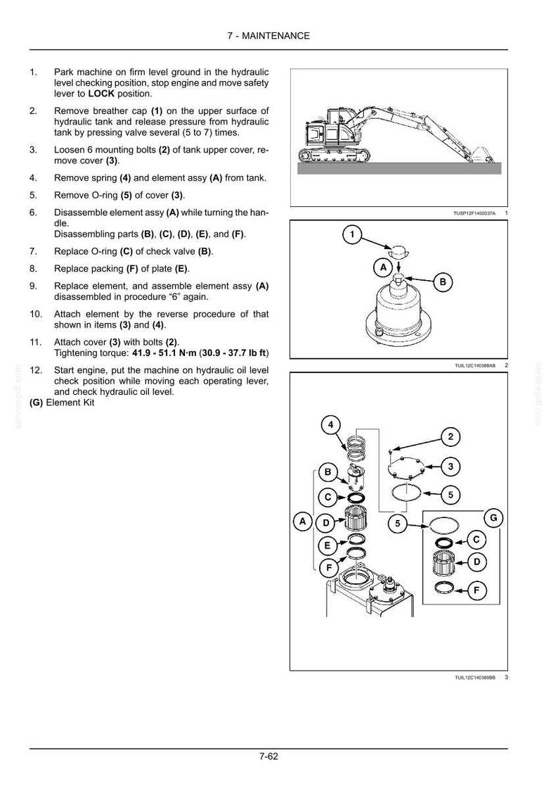 New Holland E260CSR Crawler Excavator Operator Owners Operation Manual | Instant PDF Download image 9