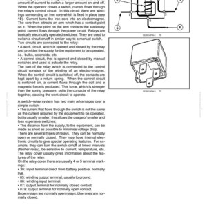 Puede incluir: Diagrama de un rel&eacute; electromagn&eacute;tico con componentes etiquetados y una ilustraci&oacute;n 3D del rel&eacute;. El texto describe la funci&oacute;n del rel&eacute; en los sistemas el&eacute;ctricos, incluido su uso en la conmutaci&oacute;n de circuitos.