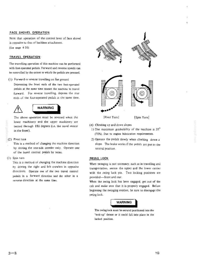 Kobelco MD180LC Hydraulic Excavator Operator Owners Operation Manual | Instant PDF Download image 5