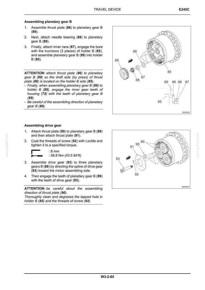 New Holland E215c, E245C Crawler Excavators Tier IV Service Repair Workshop Manual | Instant PDF Download image 10