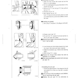 Kobelco Sk024, SK027, SK032 Hydraulic Excavator Operator Owners Operation Manual | Instant PDF Download imagen 9