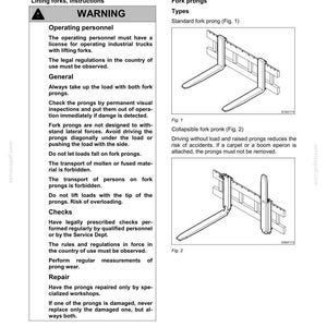 New Holland W50, W60, W70, W80 Wheel Loader Operator Owners Operation Manual | Instant Pdf Download image 9