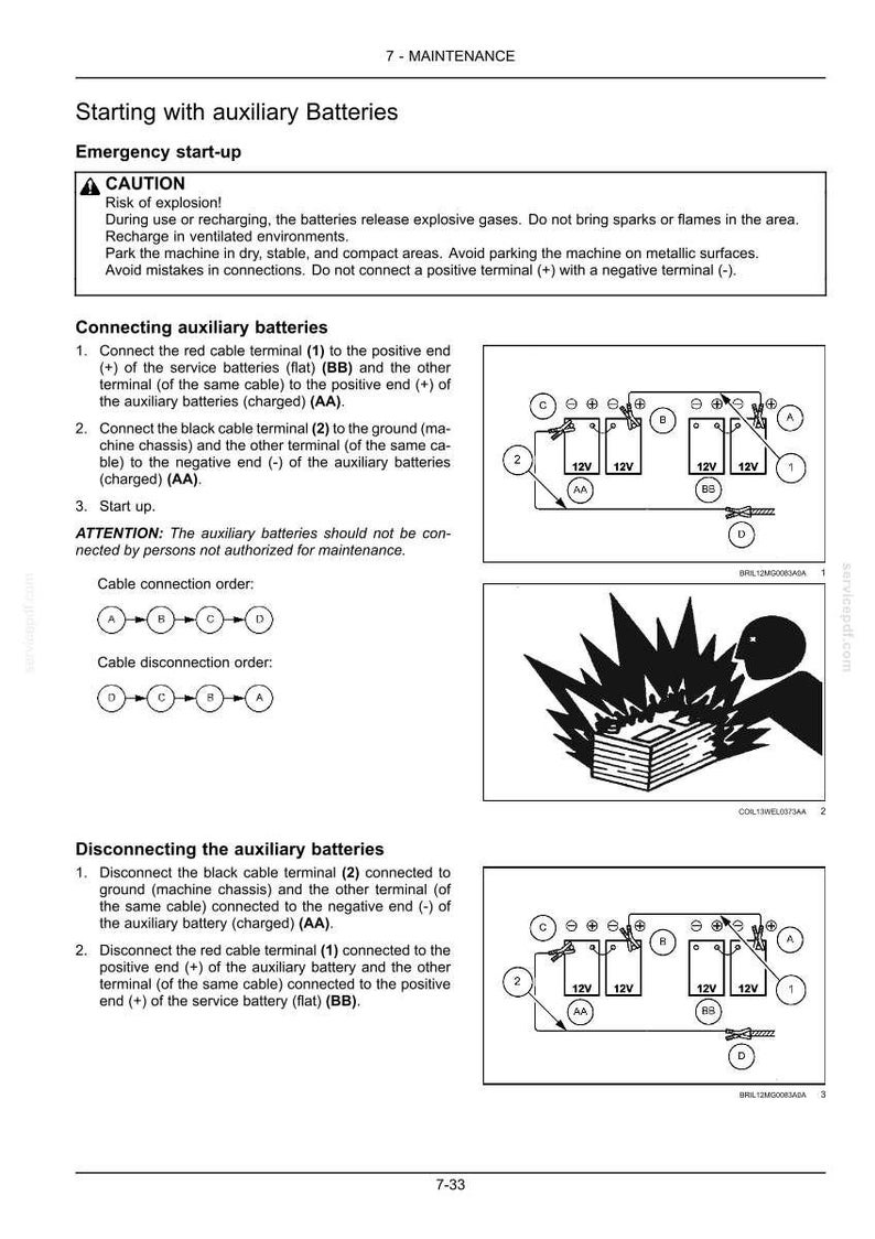 New Holland 12D Standard & Fertilizer Wheel Loader Operator Owners Operation Manual | Instant PDF Download image 9