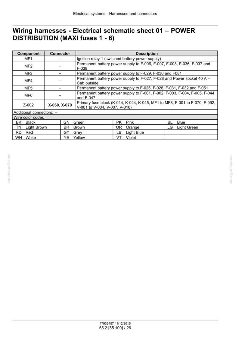 Steyr 6185 CVT, 6200 CVT, 6220 CVT, 6240 CVT Stage IV Tractor Service Reparatie Werkplaatshandboek | Directe pdf-download | Markt: Europa afbeelding 6