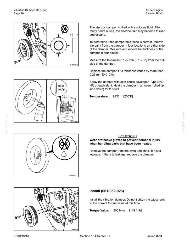 New Holland Tj275, Tj325, Tj375, Tj425, TJ450, TJ500 Tractor Service Repair Workshop Manual | Instant PDF Download image 5