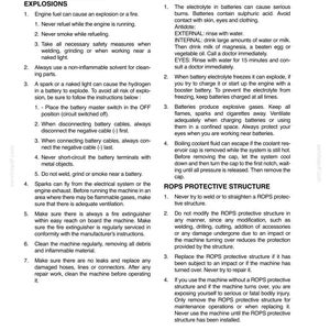 New Holland CV700, CV900 Compactors Operator Owners Operation Manual | Instant PDF Download image 4