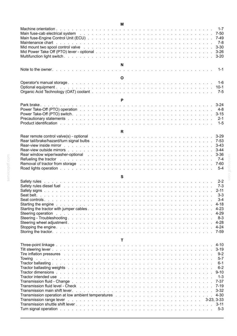 Manual de operación y mantenimiento del tractor compacto New Holland Boomer 41 y 47 / Descarga instantánea en PDF imagen 11