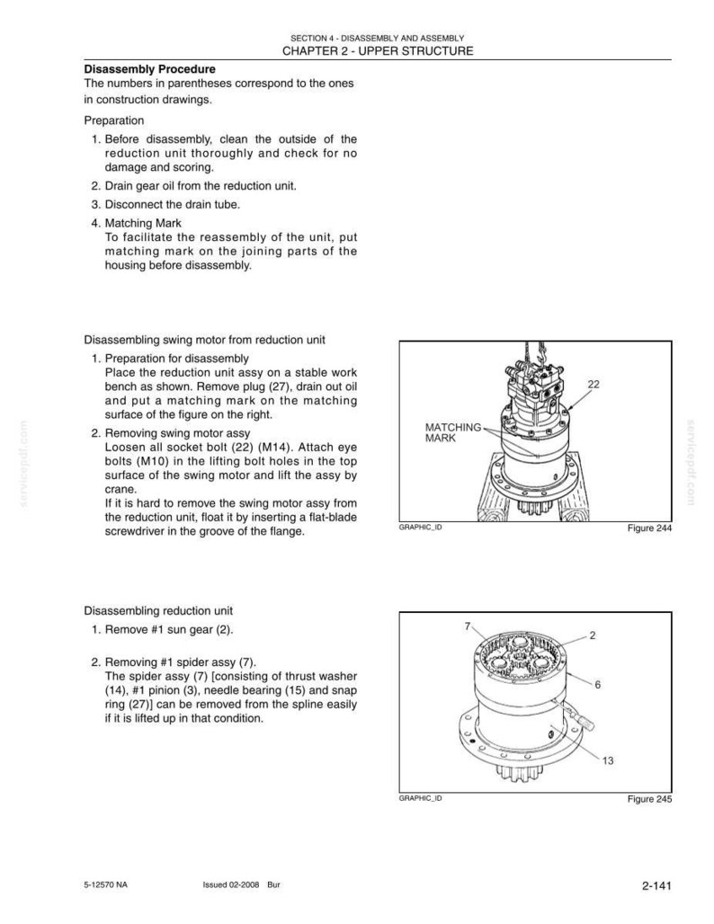Kobelco 215SR Acera Tier 3 Crawler Excavator Service Repair Workshop Manual | Instant PDF Download image 9