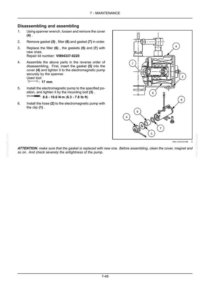 New Holland E85CMSR Midi Excavator Operator Owners Operation Manual | Instant PDF Download image 9