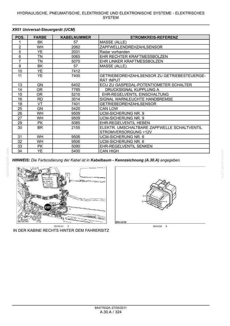 Steyr Cvt 6130, CVT 6145, CVT 6160 Traktor Wartungshandbuch Reparatur Werkstatthandbuch | PDF-Download image 4