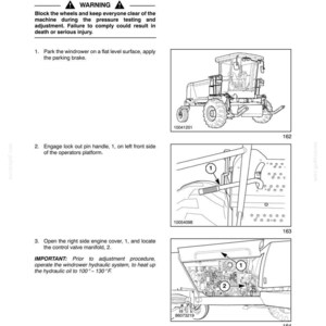 New Holland H8040 Self-Propelled Windrower Equipment Service Repair Workshop Manual | Instant PDF Download image 5