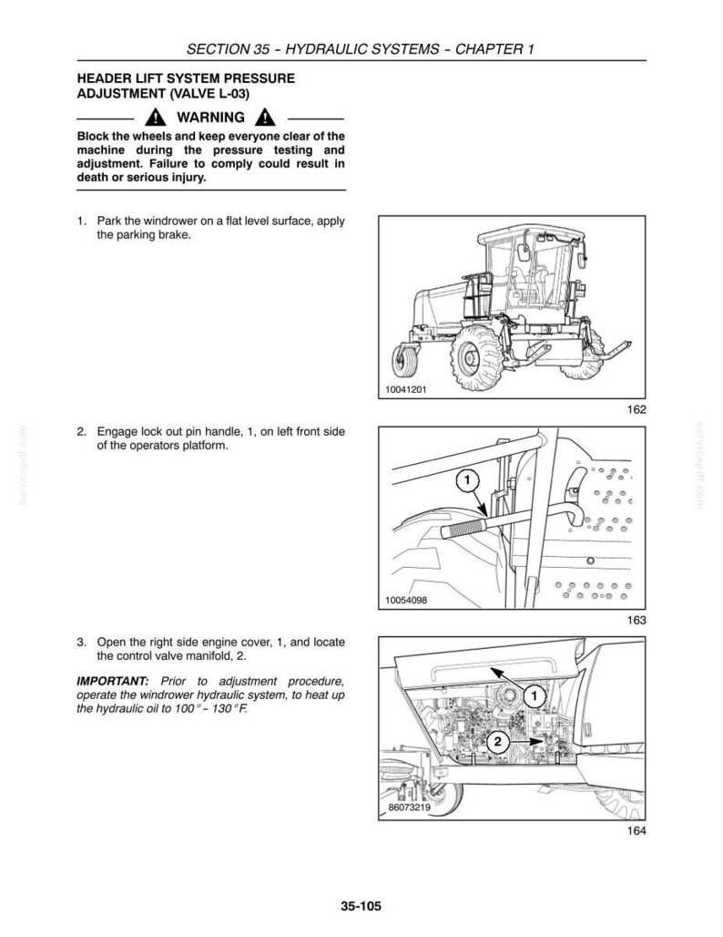 New Holland H8040 Self-Propelled Windrower Equipment Service Repair Workshop Manual | Instant PDF Download image 5