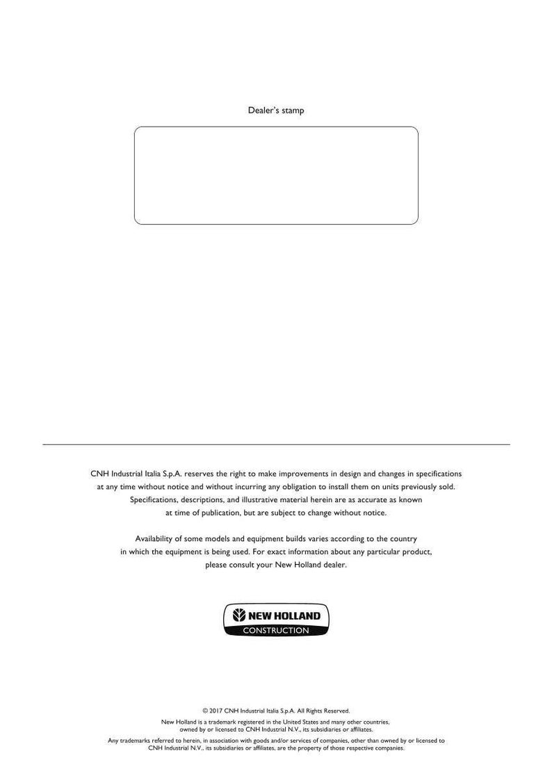 New Holland W130C Tier 3 Wheel Loader Operator Owners Operation Manual | Instant PDF Download image 11
