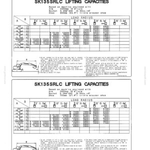 Kobelco Sk135srl, Sk135sr(Lc), Sk135srl-1e, Sk135sr(LC)-1E Excavator Operator Owners Operation Manual | Instant PDF Download image 9