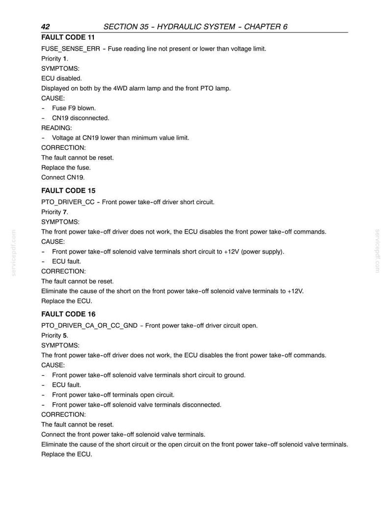 New Holland Tn65f, Tn70f, Tn75f, Tn80f, TN90F, TN95F Tractor Service Repair Workshop Manual | Instant PDF Download image 8